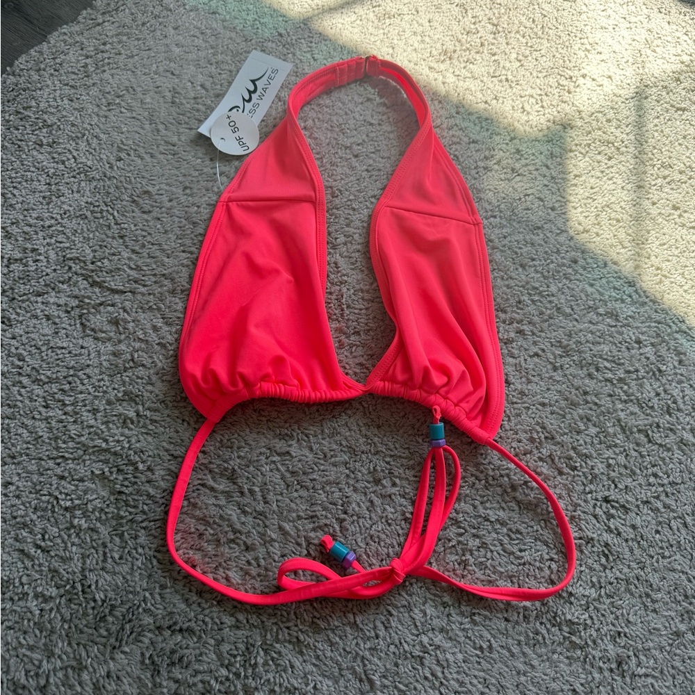 NWT Endless Waves Pink Bikini Top